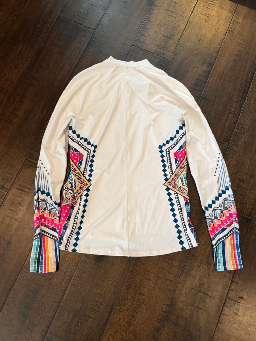 Lucky in Love White Top with Pink 'Love' Accent - Picture 3 of 8